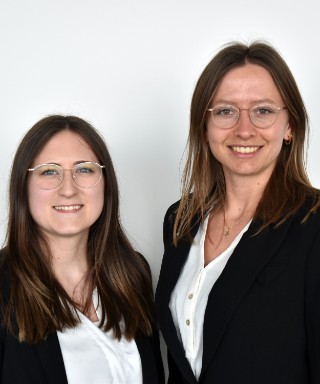Désirée Schulz and Kim Weigand