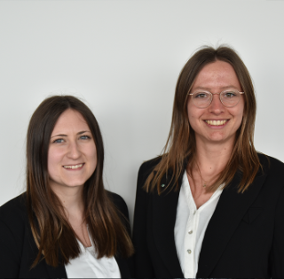 Désirée Schulz and Kim Weigand