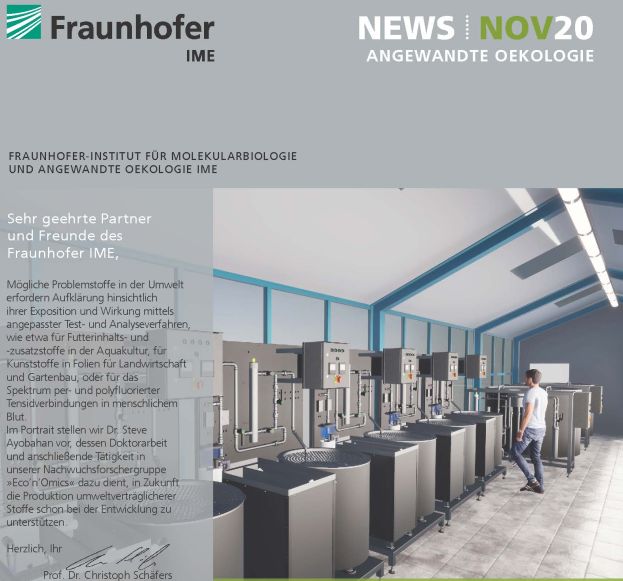 Forschungsanlage für Aquakulturstudien